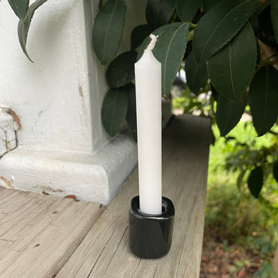 White Ritual Colored Chime Candle