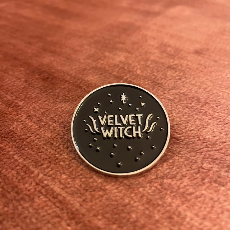 Velvet Witch Enamel Pin